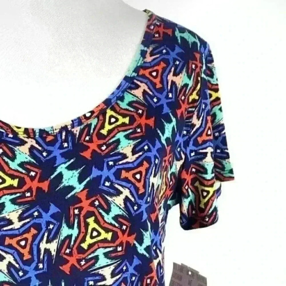 New Lularoe Classic T top sz XXS 00-0 retro tunic - Picture 3 of 11